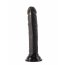 Dildo Negru, Ultra Soft Dildo Black, subtire, 14 cm x 2,5 cm - dimensiuni complete