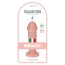 Butt Plug Anal Toyz4Lovers "Gino" 13 cm - Natural - vedere spate
