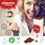 Lubrifiant, Attraction, Lubigel, Tingling si Aroma Ciocolata, vegan, 30 ml - dimensiuni complete