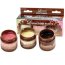Lovers Body Paints, Set body painting, ciocolata cu lapte, capsuni, alba, 3 bucati, 180 gr - detaliu design