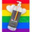 Lubrifiant anal, Mr.Cock, Pride, cu aloe vera, anti iritare, anti inflamator, 1000 ml - detaliu design