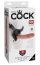 StrapOn Pipedream »9 King Cock« 23 cm - Natural