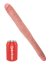 King Cock 16 Tapered Double Dildo Flesh - culoare si material