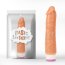 Vibrator Chisa Novelties »Sexy Whopper« 20 cm - Natural