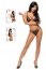 Set lenjerie Intima dantela neagra, Beauty Night, Aryana# - culoare si material