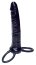 Strapon Toyz4Lovers »BestSeller« 13,5 cm - Negru - dimensiuni complete