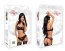 Set lenjerie Intima dantela neagra, Beauty Night, Belinda# - detaliu ambalaj