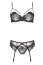Set lenjerie Intima dantela neagra, Beauty Night, Belinda# - vedere laterala