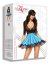 et Camasuta de Noapte Babydoll Beauty Night EVE -  Albastru - detaliu finisaj