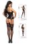 Set Corset si Portjartier, Beauty Night, Marilyn, negru cu decupaje si dantela# - dimensiuni complete