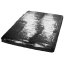 Cearsaf Vinil, Fetish Collection, cu banda elastica, negru, 160 cm x 200 cm#