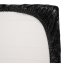 Cearsaf Vinil, Fetish Collection, cu banda elastica, negru, 160 cm x 200 cm#