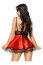 Set Camasuta de Noapte Babydoll Beauty Night EVE - Rosu - detaliu design