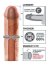 + 66% Fantasy X-Tensions Perfect 2" Extension Prelungitor Penis - detaliu finisaj