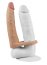 Dildo cu Inel Lovetoy "The Ultra Soft Double" 18 cm - Natural