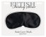 Fetish Fantasy Series Satin Love Mask Black - dimensiuni complete