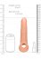 Prelungitor Penis Realistic TPR, Realrock, 22 cm x 4 cm - accesorii incluse