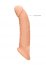 Prelungitor Penis Realrock "Penis Extender With Rings" 23 cm - Natural - detaliu ambalaj
