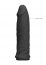 Prelungitor penis - Penis Extender - 17 cm - Negru - detaliu design