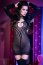 Rochie Mini Neagra Chilirose# - vedere laterala