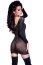 Rochie Mini Neagra Chilirose# - detaliu design