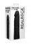 Prelungitor penis Negru - Penis Extender - 17,5 cm - vedere frontala