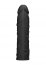 Prelungitor penis Negru - Penis Extender - 17,5 cm - detaliu finisaj