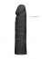 Prelungitor penis Negru - Penis Extender - 17,5 cm - detaliu design