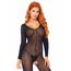 Catsuit Leg Avenue - Negru