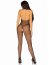 Catsuit Plasa Leg Avenue - Negru