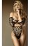 Body Plasa Negru Leg Avenue, Luxury# - detaliu design