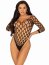 Body Plasa Negru Leg Avenue, Luxury# - vedere de ansamblu