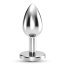 Plug Anal Metal Red Shape Bijou, Small - detaliu design