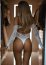 Body Dantela Leg Avenue - Alb