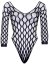 Body Plasa Negru Leg Avenue, Luxury# - dimensiuni complete