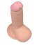 Dildo Ultra Soft Dude Realistic 7.5"  [ 18 cm x 4,5cm ]#