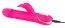 Vibrator Punctul G Vibe Couture »Rabbit Skater« 23 cm - Roz - vedere spate