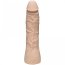 Dildo StrapOn Doc Johnson Vac-U-Lock 7" UR3 Thin Dong White - vedere spate