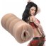 Masturbator Doc Johnson "Pocket Pussy" 15 cm - Natural - vedere frontala