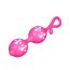 Bile Vaginale Kegel Lybaile "Orgasmic" 15,5 cm -Roz - culoare si material