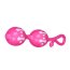 Bile Vaginale Kegel Lybaile "Orgasmic" 15,5 cm -Roz - dimensiuni complete