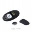 Butt Plug Anal Baile "Electro Sex Kit Massager Multifunctional" 7,6 cm - Argintiu##