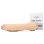 Dildo StrapOn Doc Johnson Vac-U-Lock 7" UR3 Thin Dong White - detaliu finisaj