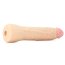 Dildo StrapOn Doc Johnson Vac-U-Lock 7" UR3 Thin Dong White - culoare si material
