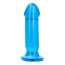 Butt Plug Anal Toyz4Lovers "Gino" 13 cm - Albastru - dimensiuni complete