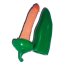 Dildo Diverty Sex "Green Pepper" - Verde - detaliu design