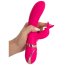 Vibrator Inferno Pink cu incalzire si incarcare la USB, Vibe Couture - dimensiuni complete