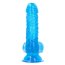 Dildo Jelly Toyz4Lovers 13 cm - Albastru##