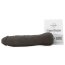 Dildo Vac-U-Lock - 7" ULTRASKYN Thin Dong - Black - detaliu finisaj