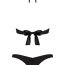 Costum de Baie, Paralia, Obsessive, Negru# - accesorii incluse